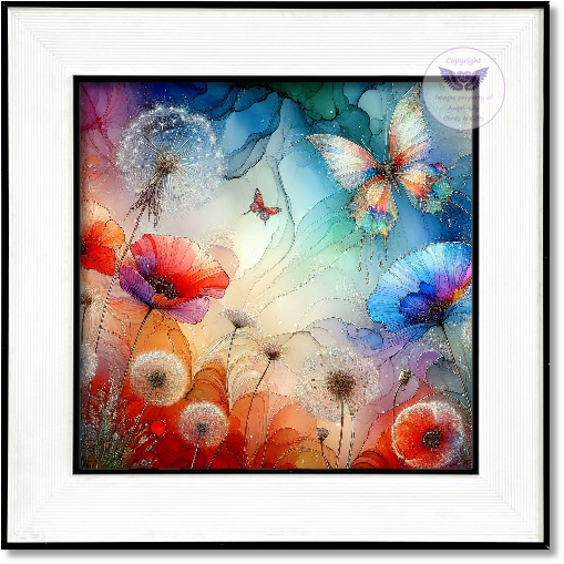 Image size: 6" X 6"
Black & White
Hanging Frame
£8