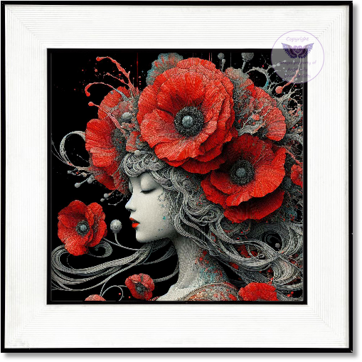 Image size: 6" X 6"
Black & White
Hanging Frame
£8